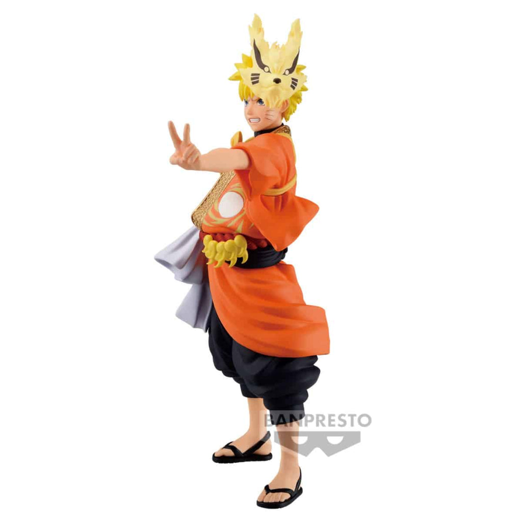 Banpresto Uzumaki Naruto Animation 20th Anniversary Costume Naruto Shippuden Figure