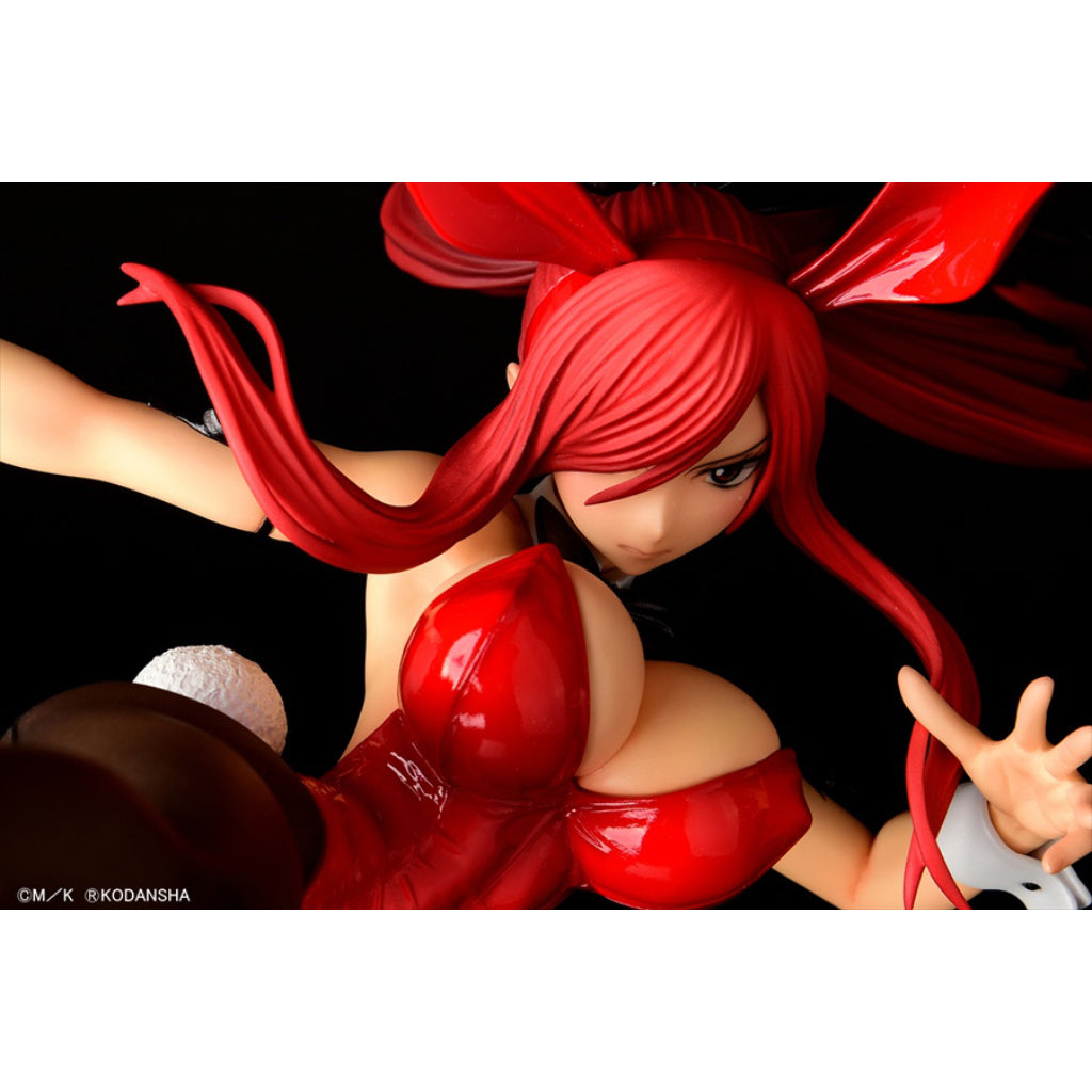 ORCATOYS Fairy Tail - Erza Scarlet High Kick Ver. Crimson Bunny Figurine
