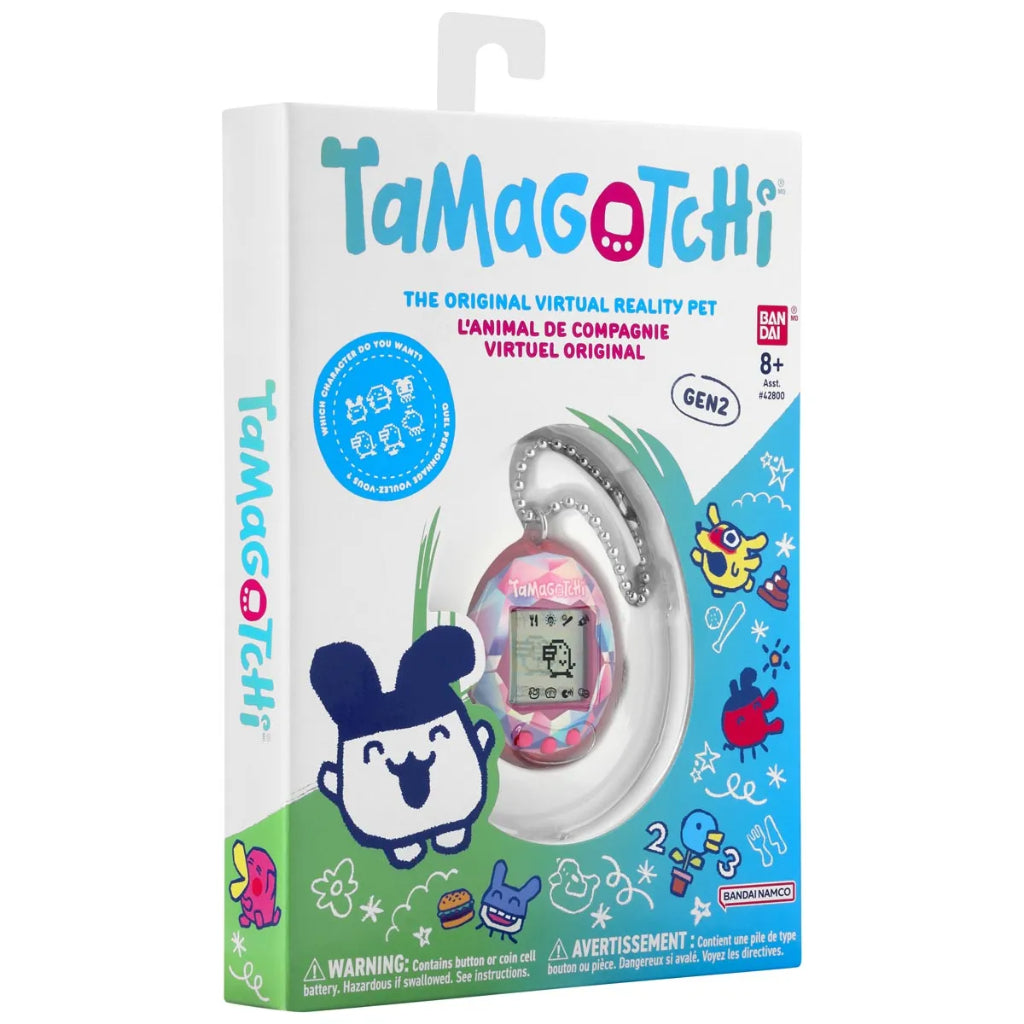 Bandai Original Tamagotchi Gen 2 - Pink Treasure Jewel