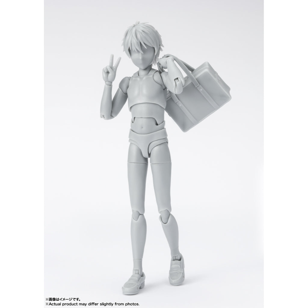 Bandai S.H.Figuarts Body-kun School Life Edition DX Set (Gray Color Ver.)