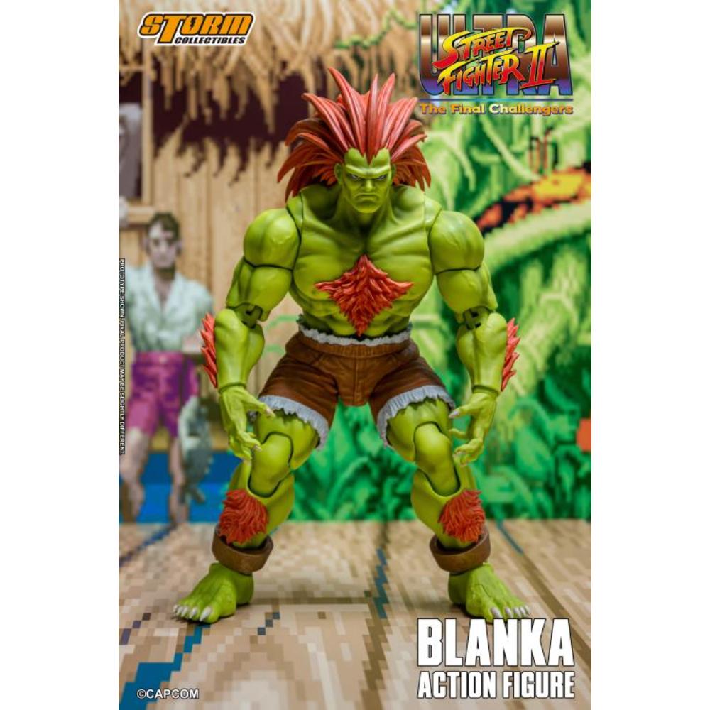 Storm Collectibles Blanka Jada Toys Ultra Street Fighter II Blanka