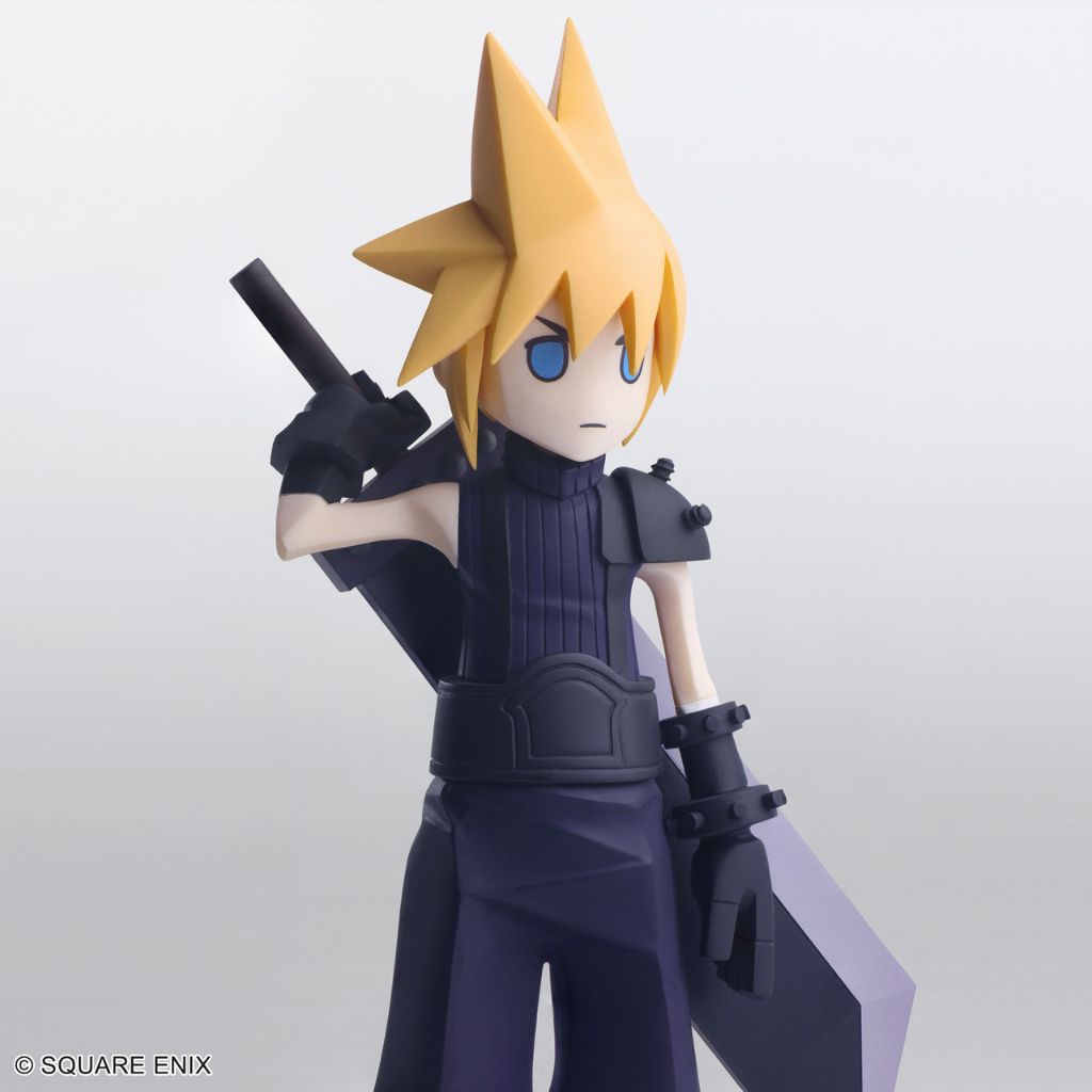 Square Enix Final Fantasy VII Remake Static Arts Mini Cloud Strife