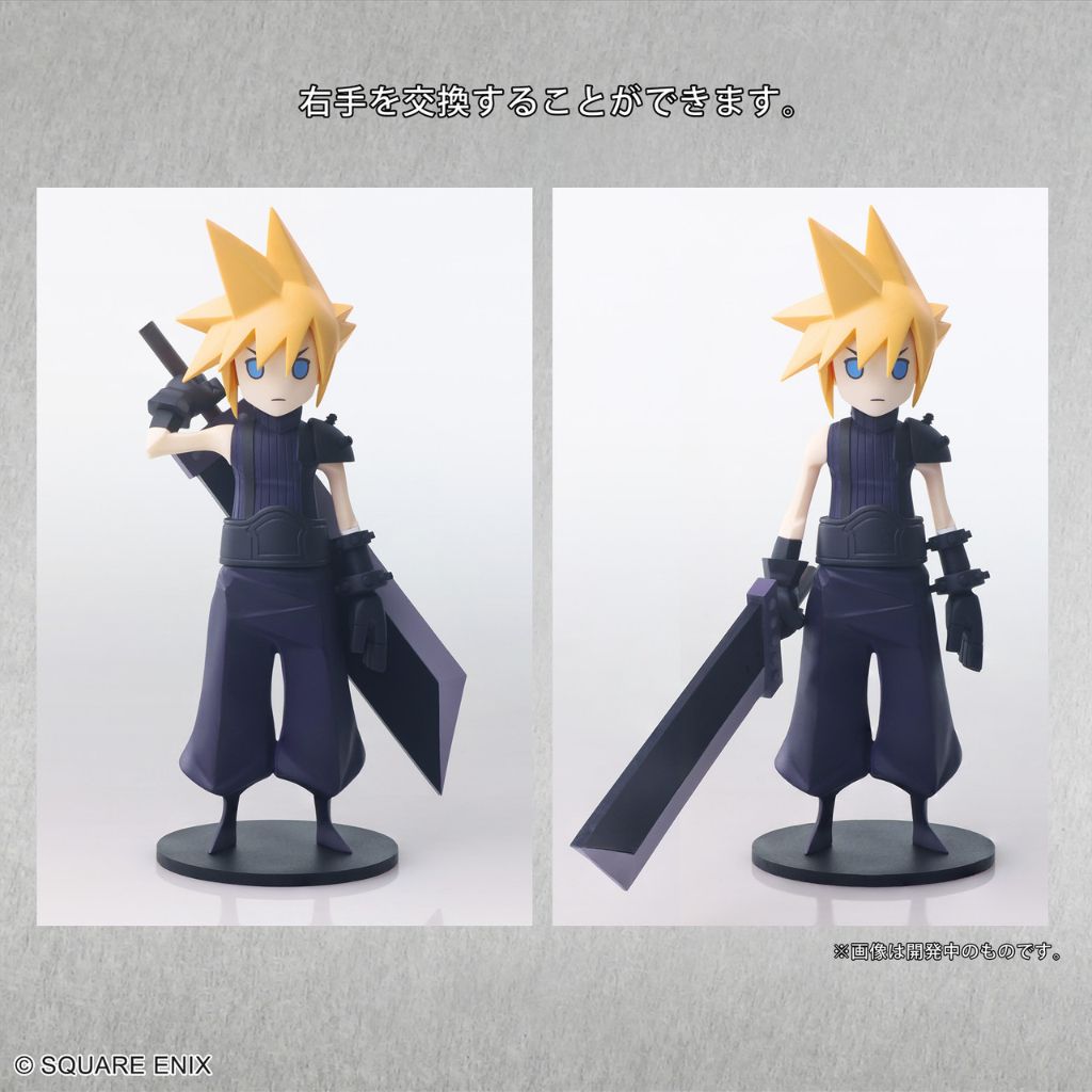 Square Enix Final Fantasy VII Remake Static Arts Mini Cloud Strife