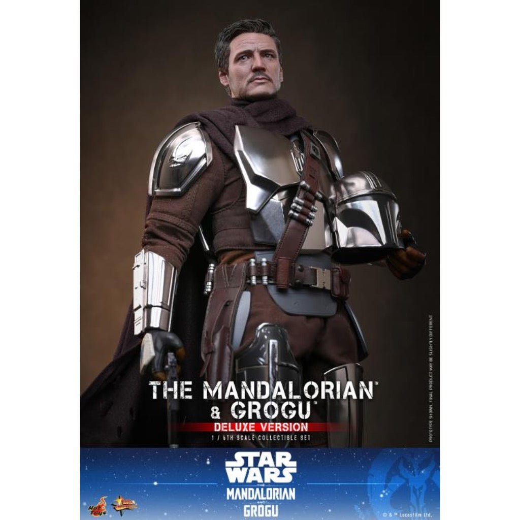 MMS872 The Mandalorian and Grogu - 1/6 The Mandalorian and Grogu Collectible Set (Deluxe Version)
