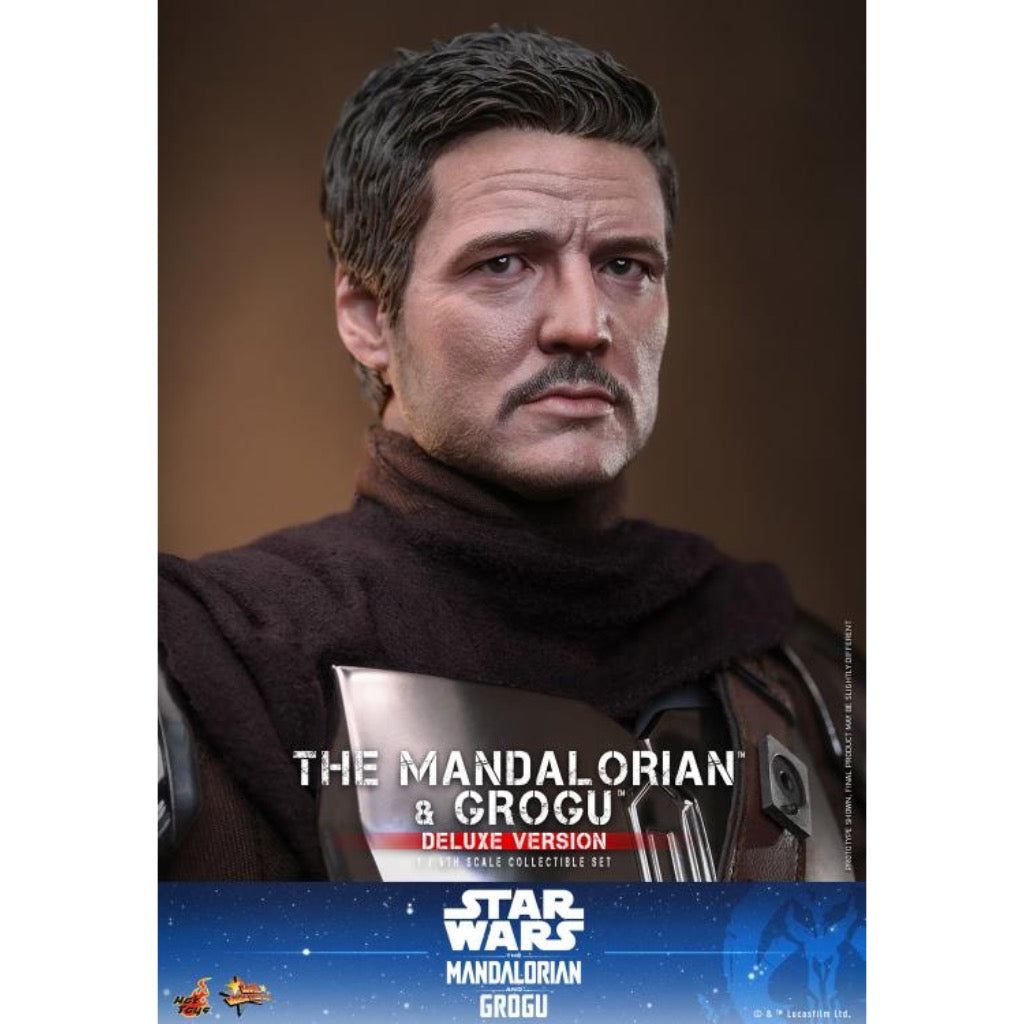 MMS872 The Mandalorian and Grogu - 1/6 The Mandalorian and Grogu Collectible Set (Deluxe Version)