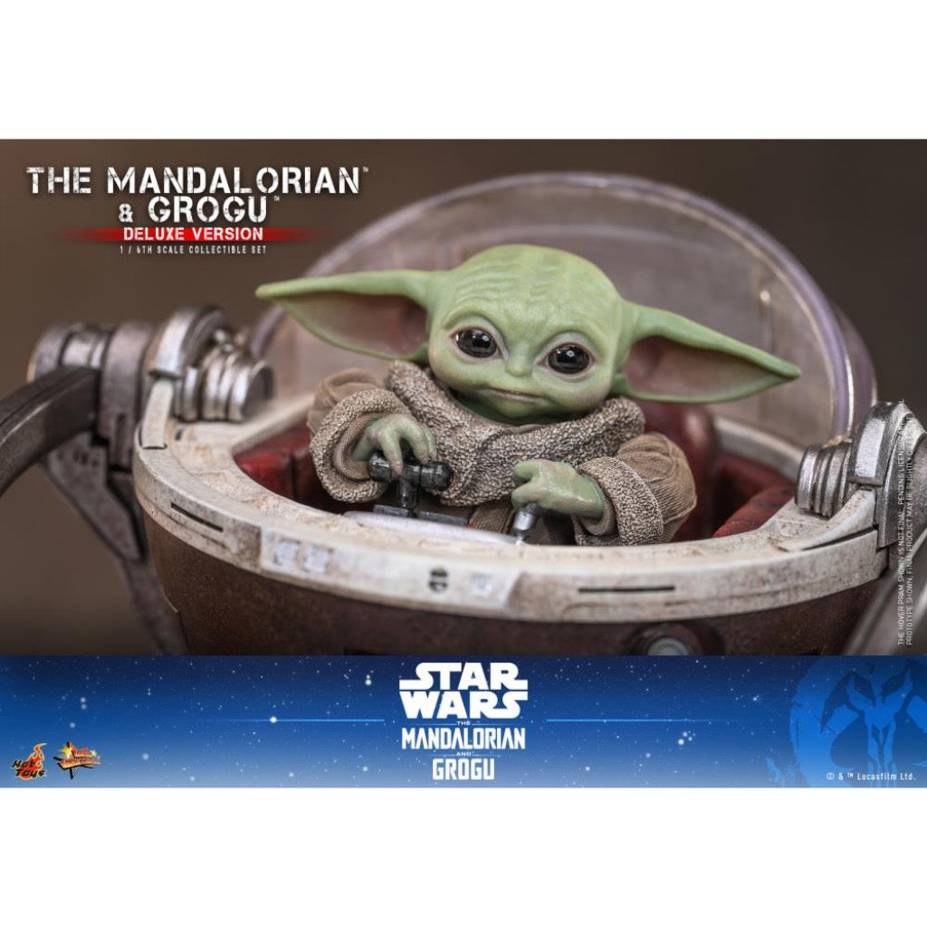 MMS872 The Mandalorian and Grogu - 1/6 The Mandalorian and Grogu Collectible Set (Deluxe Version)