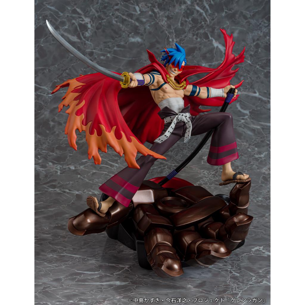 Tengen Toppa Gurren Lagann Scale Figure - Kamina & Gurren