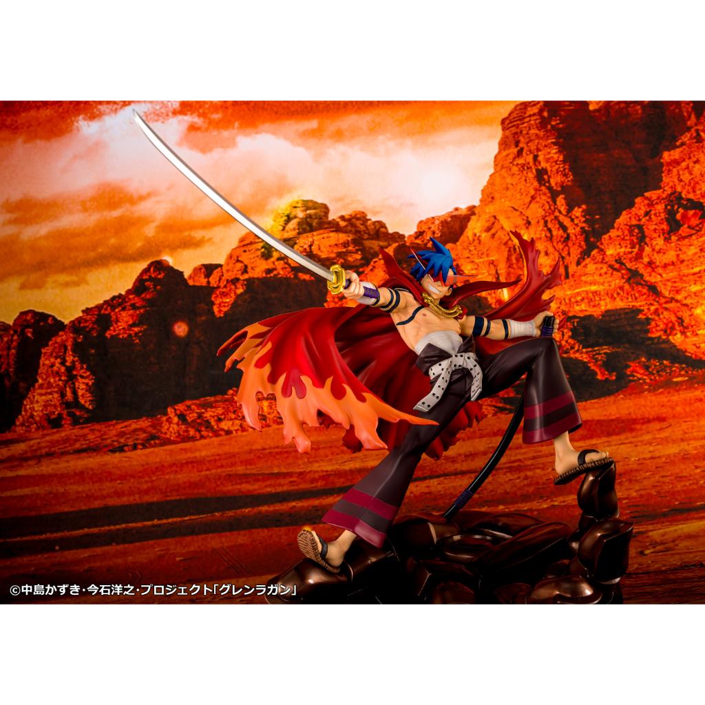 Tengen Toppa Gurren Lagann Scale Figure - Kamina & Gurren