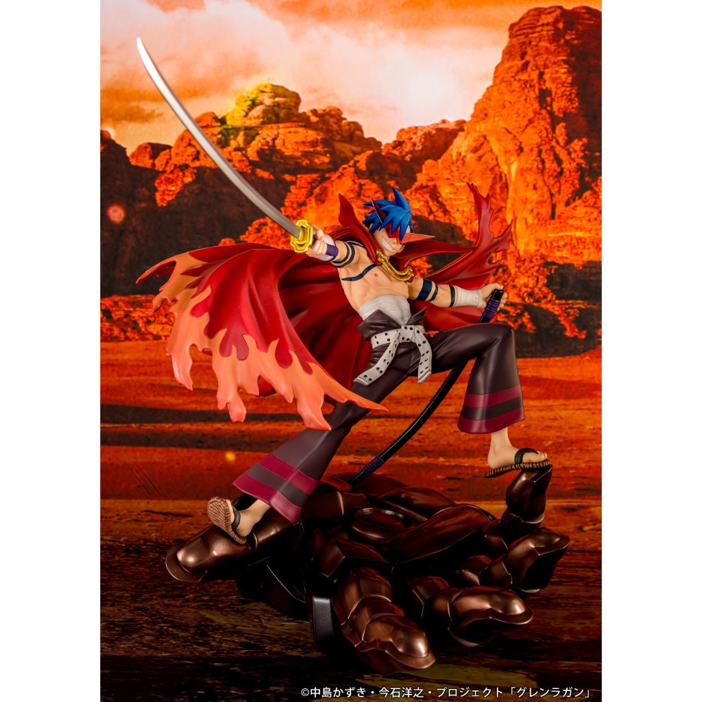Tengen Toppa Gurren Lagann Scale Figure - Kamina & Gurren