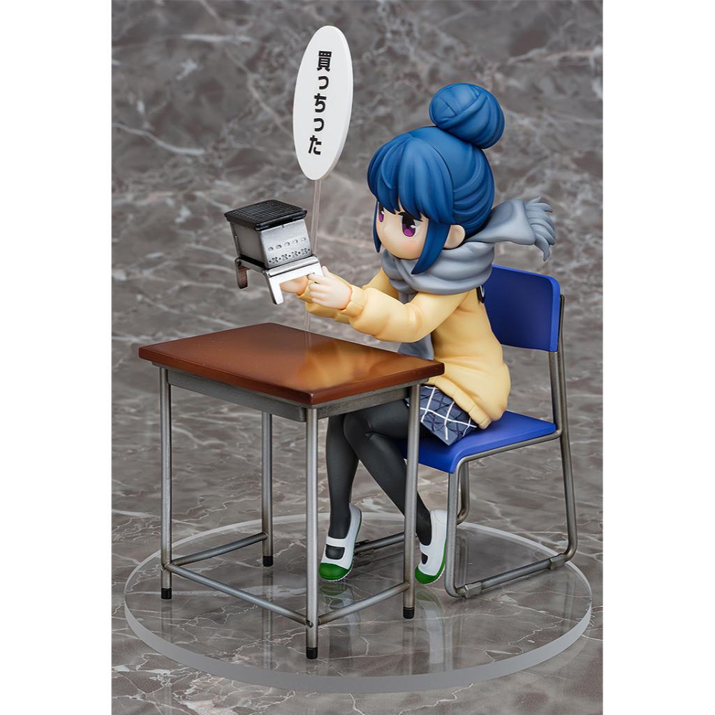 Laid-Back Camp - Rin Shima: Look What I Bought Ver. Figurine