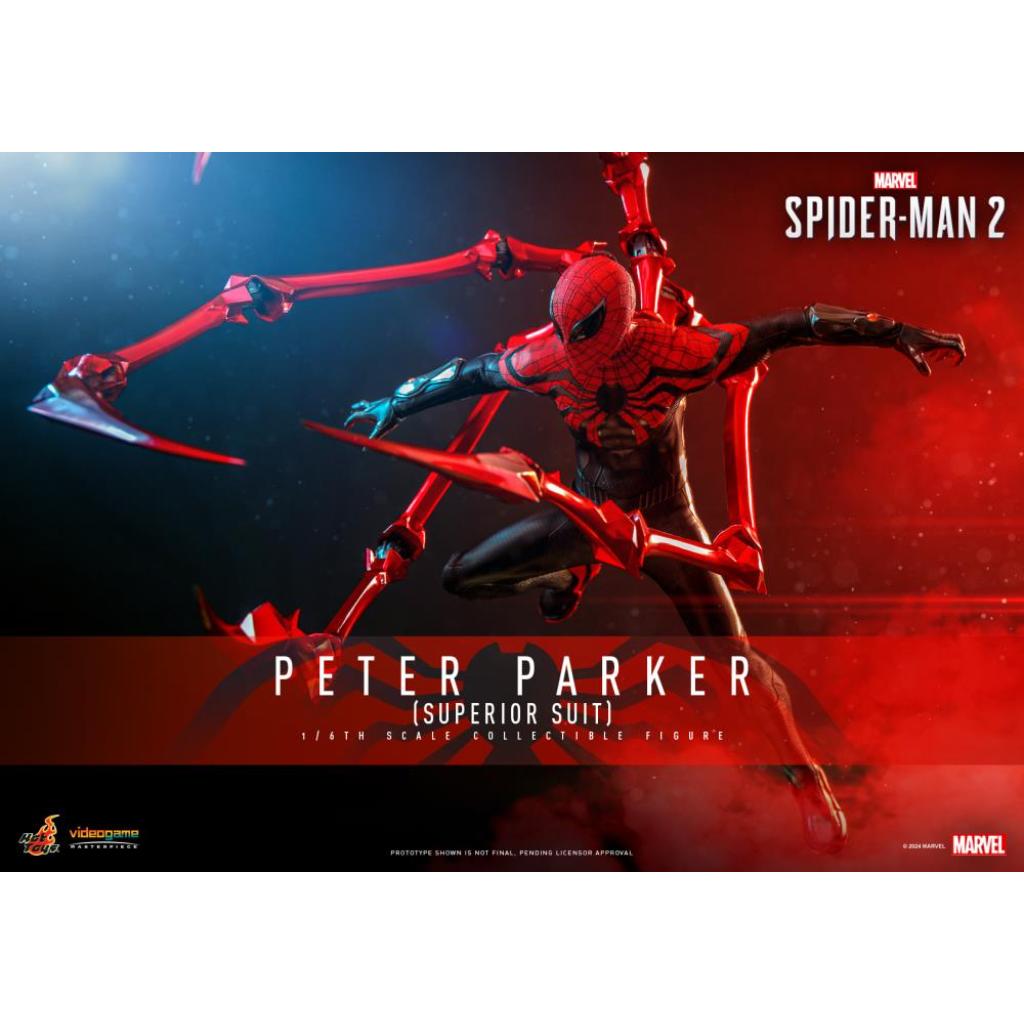 Vgm61 - Marvel Spider-Man 2 - 1/6th Scale Peter Parker (Superior Suit)