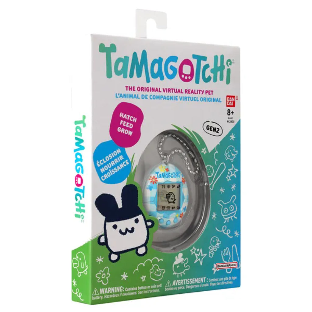 Bandai Original Tamagotchi Gen 2 - Flower Gingham