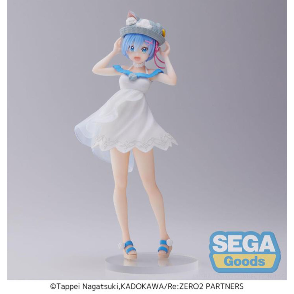 Sega Rem Nyatsu Summer Days Luminasta Re:Zero Figure