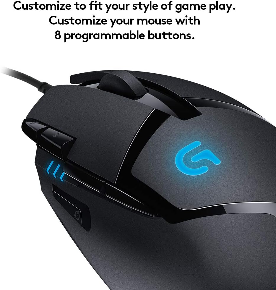 Logitech G402 Hyperion Fury FPS Gaming Mouse