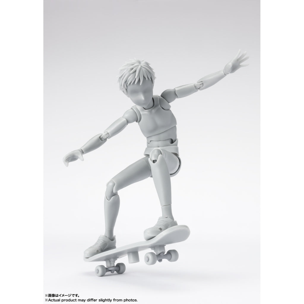Bandai S.H.Figuarts Body-kun School Life Edition DX Set (Gray Color Ver.)