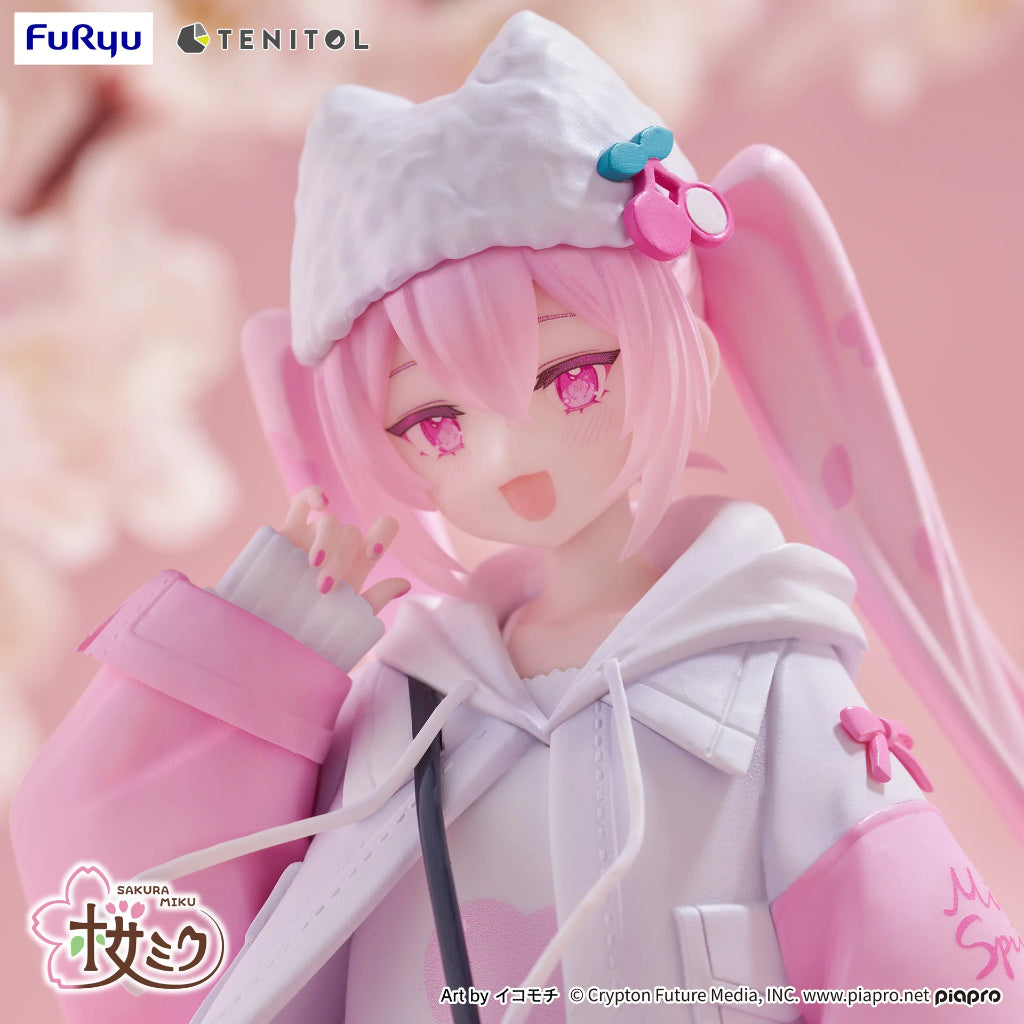 FuRyu TENITOL Sakura Miku Cool Style Hatsune Miku Figure