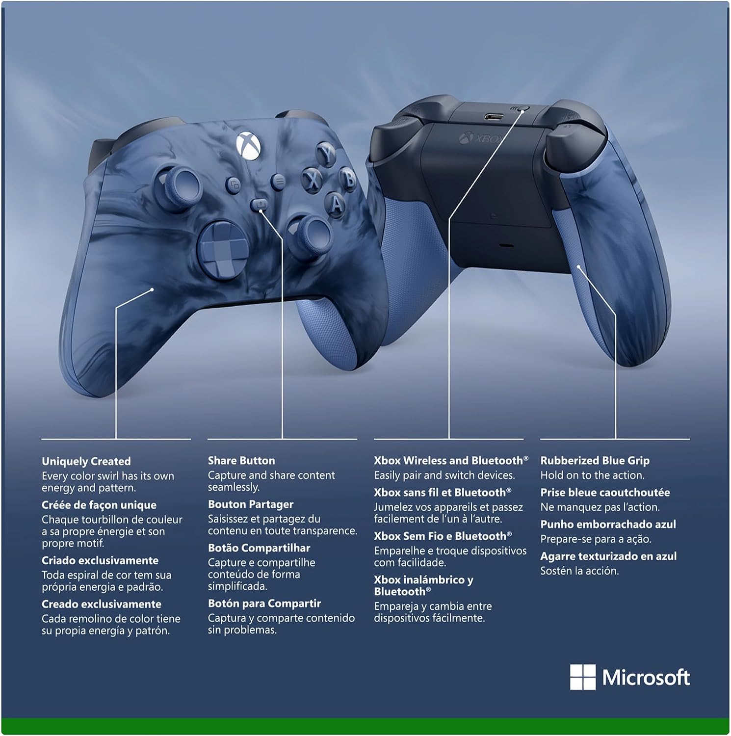 Xbox Wireless Controller - Stormcloud Vapor