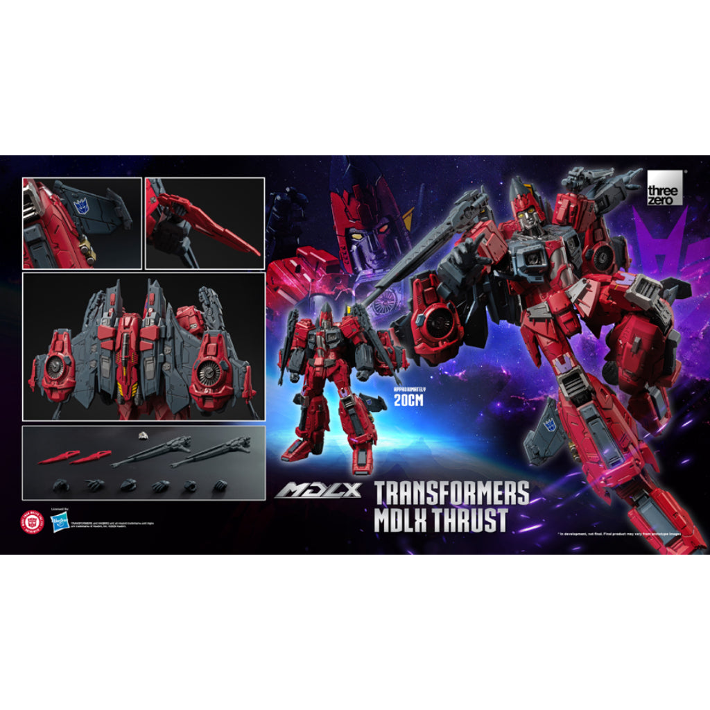 MDLX Scale Collectible Figure - Transformers - Thrust (Kelvin Sau Redesign)