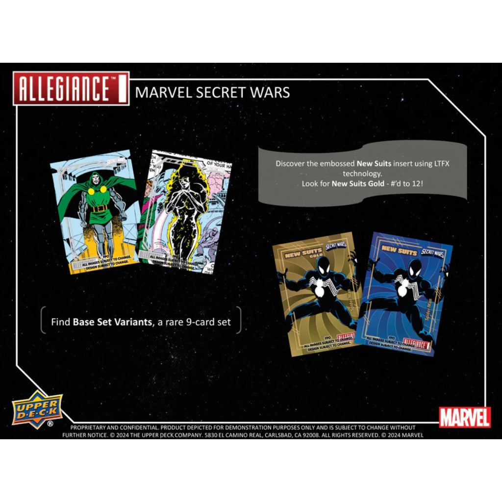 Upper Deck Marvel Allegiance: Secret Wars (UD11981)