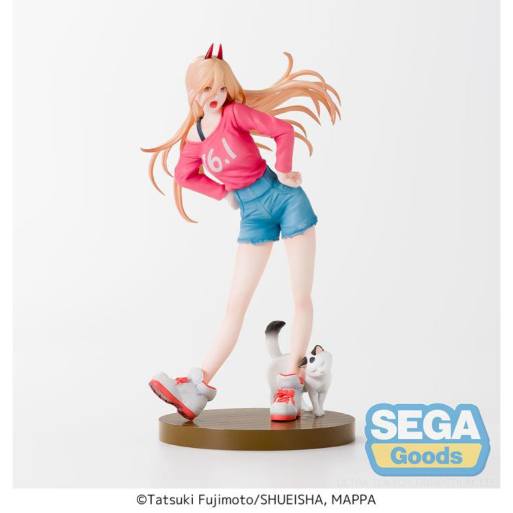 Sega Power Luminasta Chainsaw Man Figure