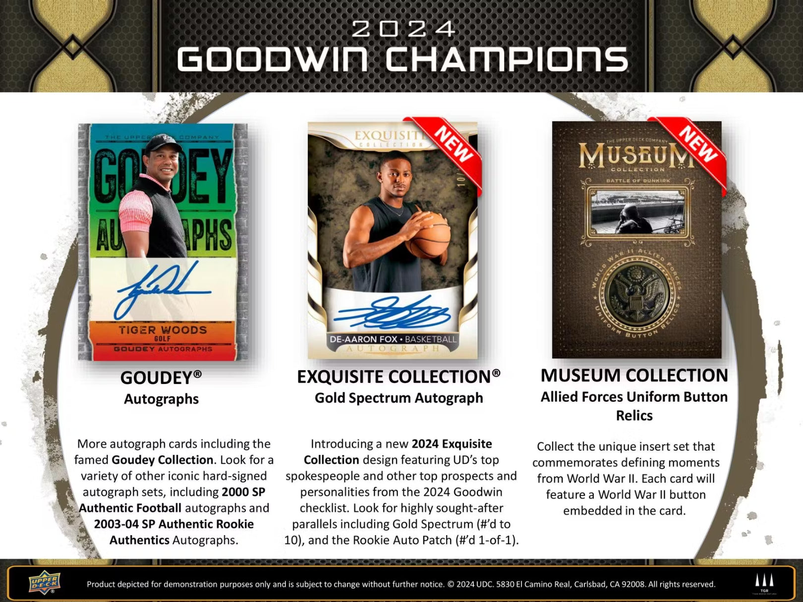 Upper Deck 2024 Goodwin Champions Hobby (UD80157) (15/Box)