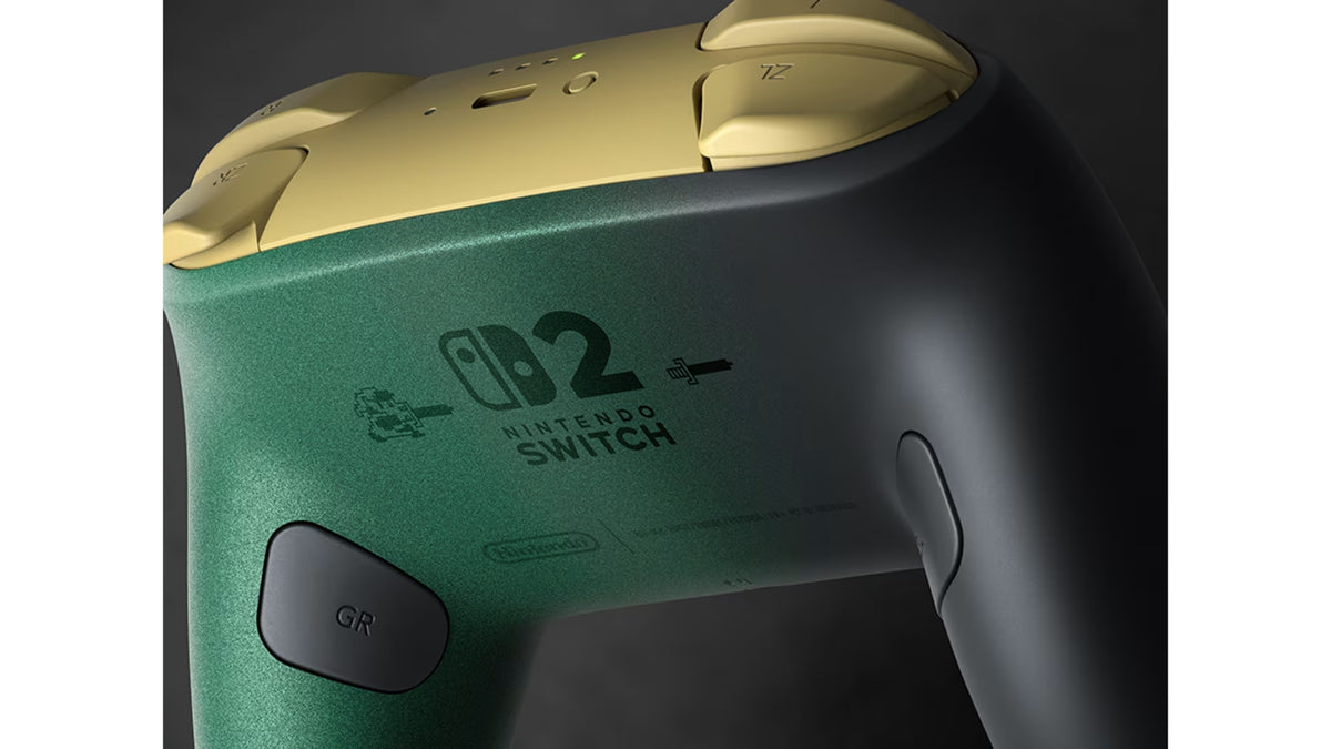 Nintendo Switch 2 Pro Controller + Display Stand - The Legend of Zelda 40th Anniversary Edition