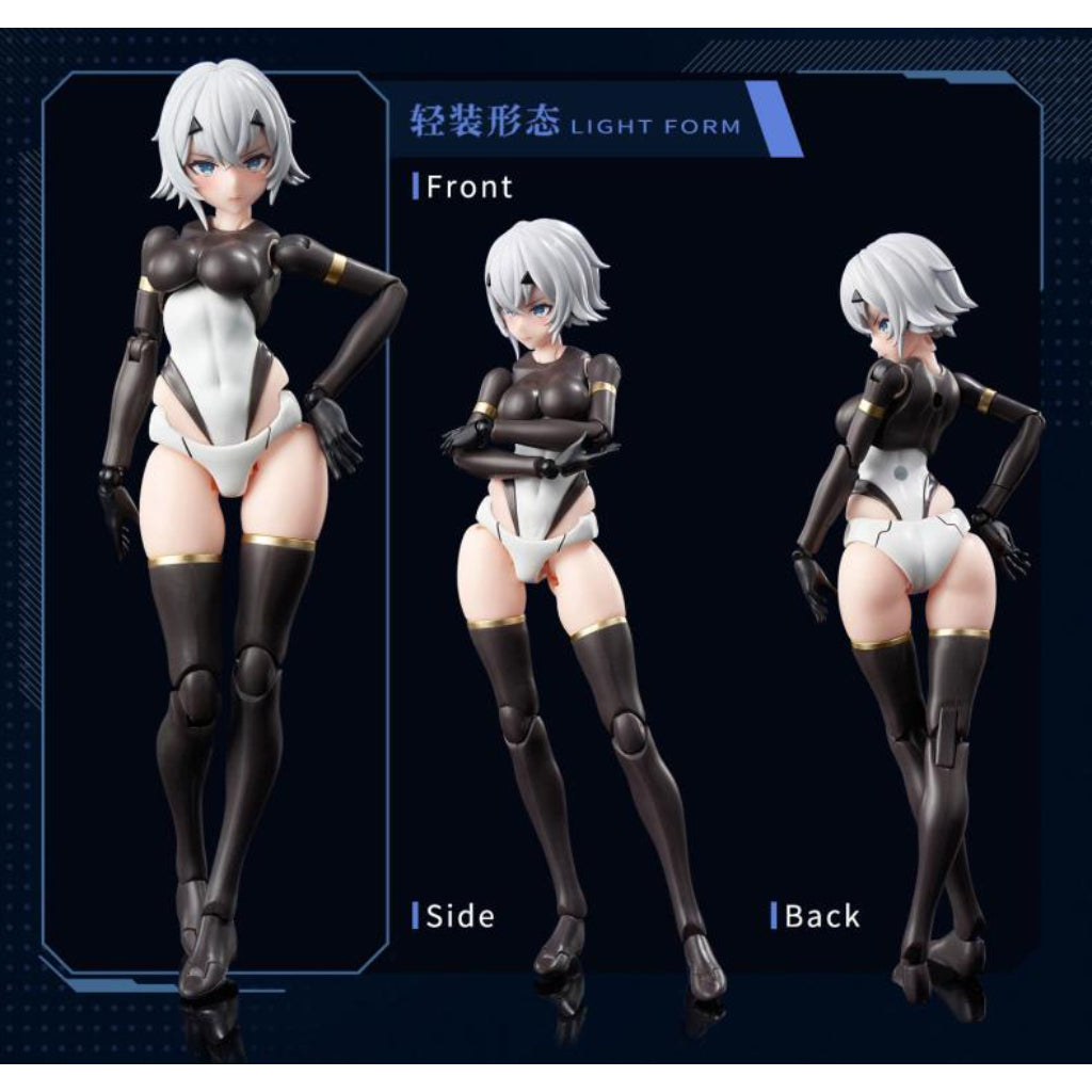 Twelve Knights Of The Round Table - 1/12 White Dragon Knight Galahad Kit (Animester X Nuclear Gold Collaboration)