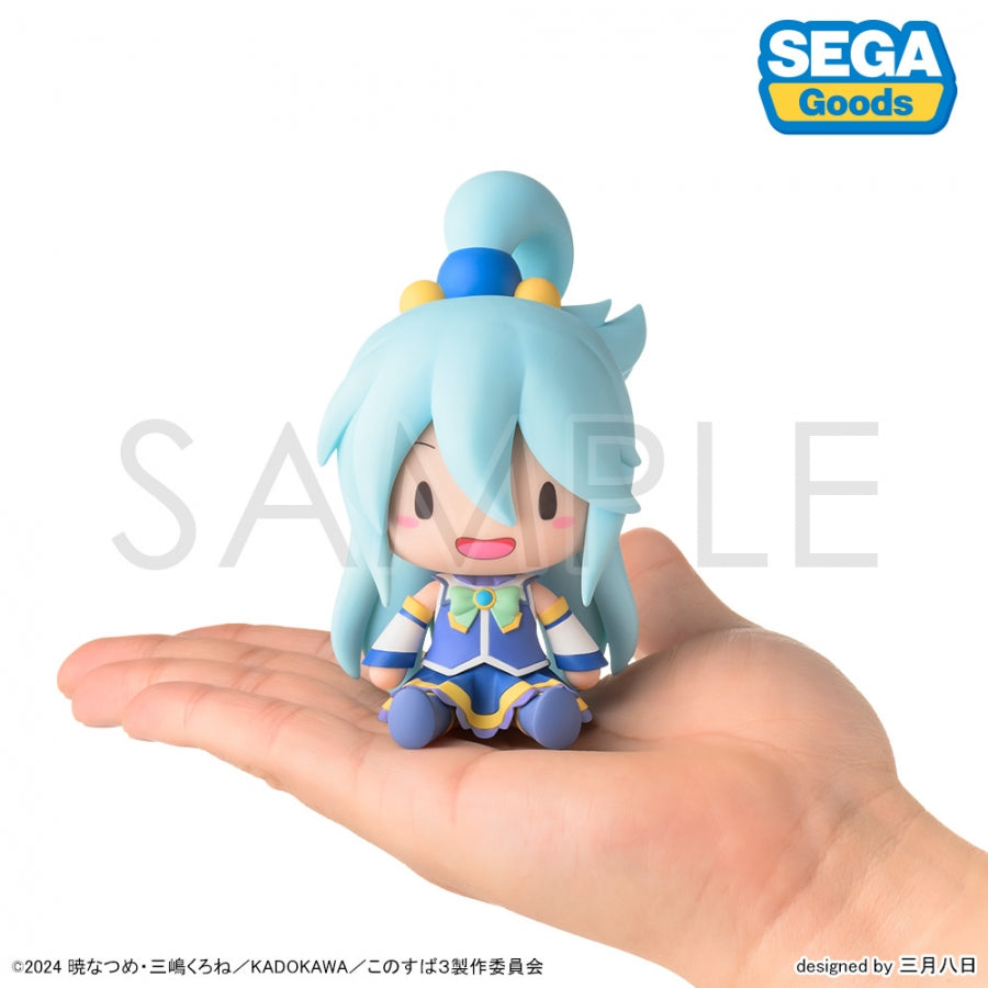 Fuwa Petit Konosuba 3 Chibi Figure - Aqua