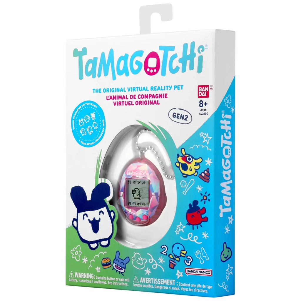 Bandai Original Tamagotchi Gen 2 - Pink Treasure Jewel