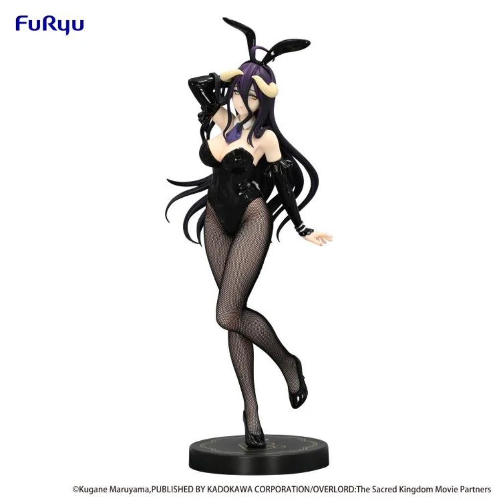 FuRyu Albedo Black Ver BiCute Bunnies Overlord Figure