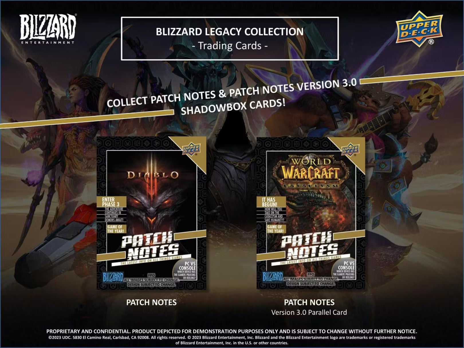 Upper Deck Blizzard Legacy Collection Hobby (UD98431) (20/Box)