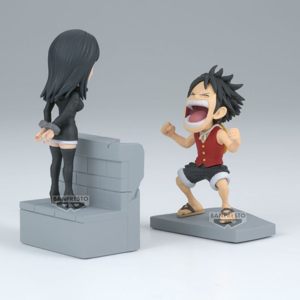 Banpresto WCF Monkey D. Luffy & Nico Robin Log Stories One Piece