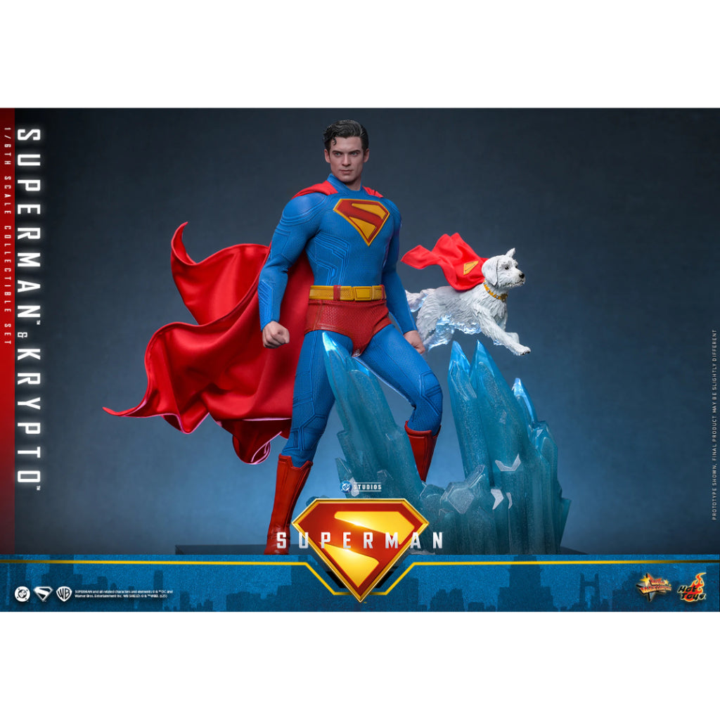 MMS812 - Superman - 1/6th Scale Superman & Krypto Collectible Set