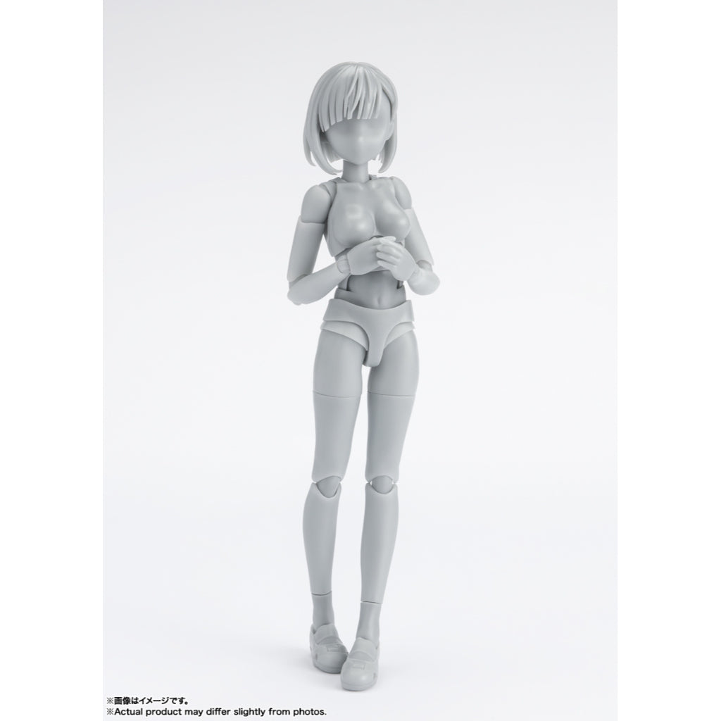 Bandai S.H.Figuarts Body-chan School Life Edition DX Set (Gray Color Ver.)