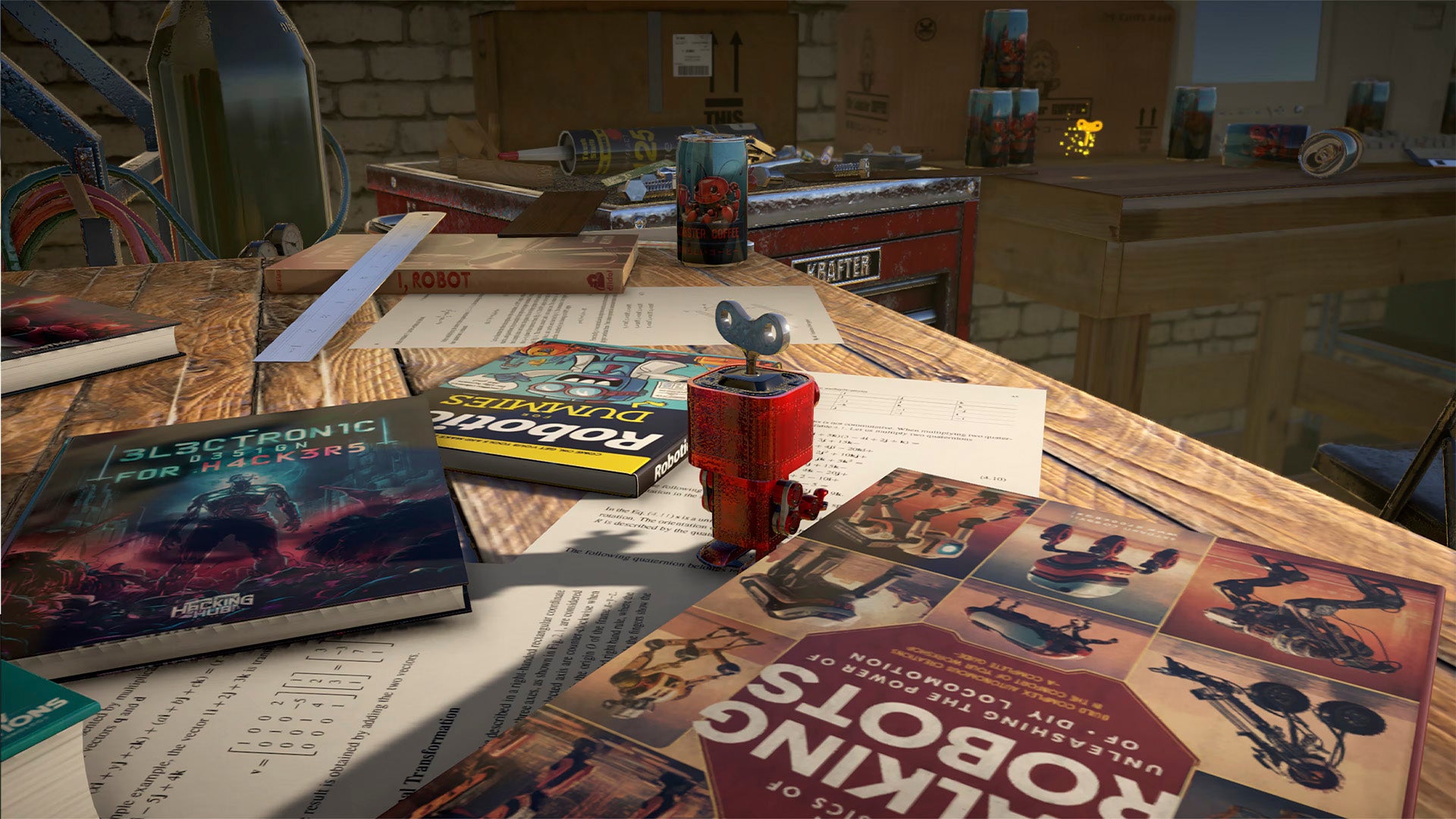 PS5 A-RED Walking Robot