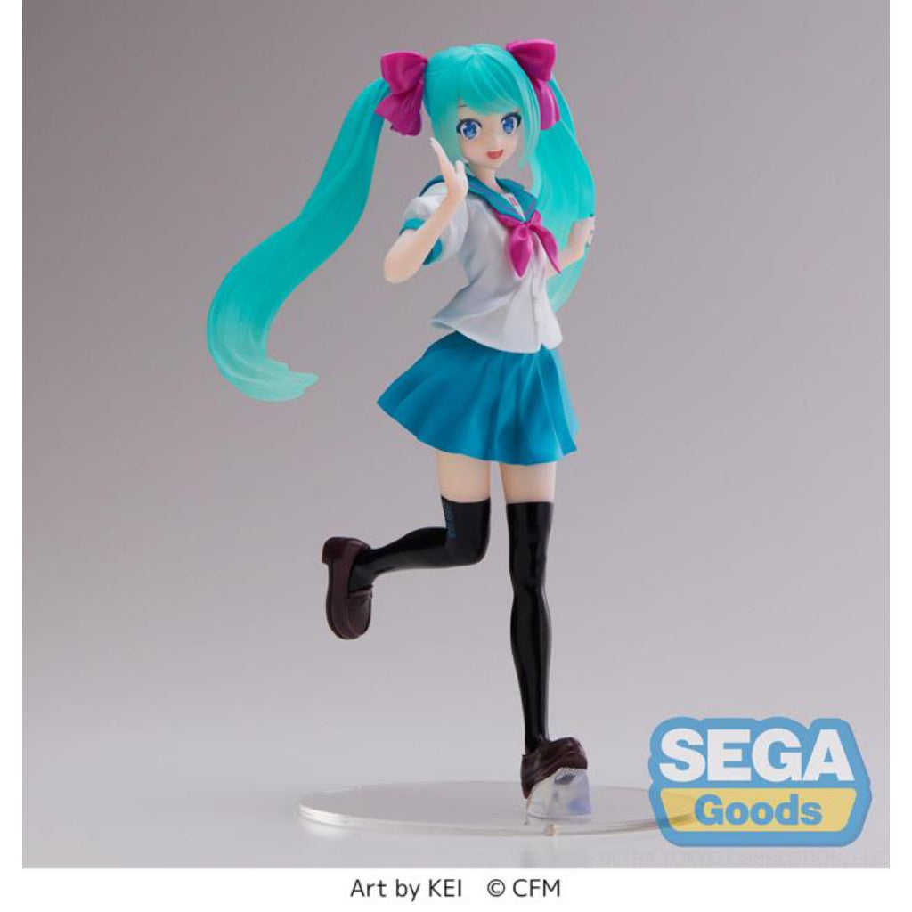 Sega Hatsune Miku 16th Anniversary Kei Ver. Luminasta Figure