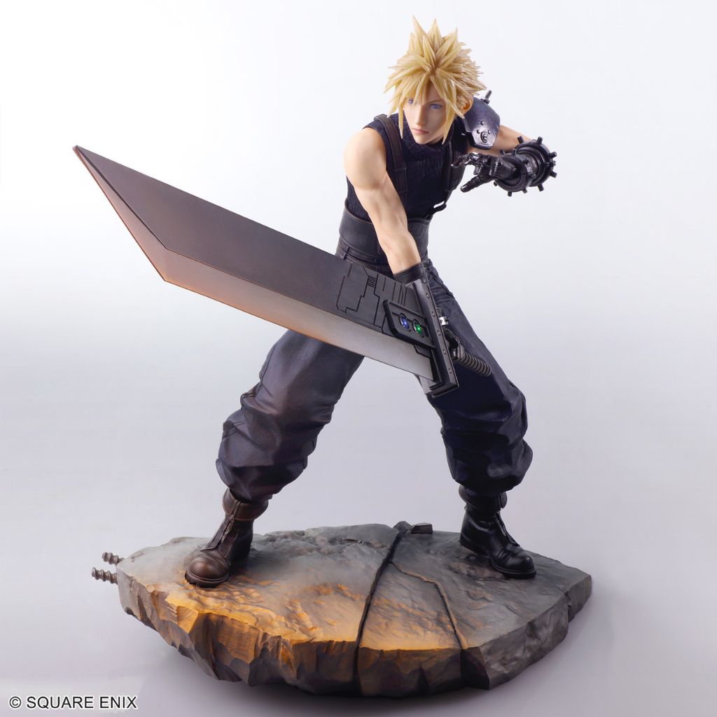 Square Enix Final Fantasy VII Rebirth Static Arts Cloud Strife
