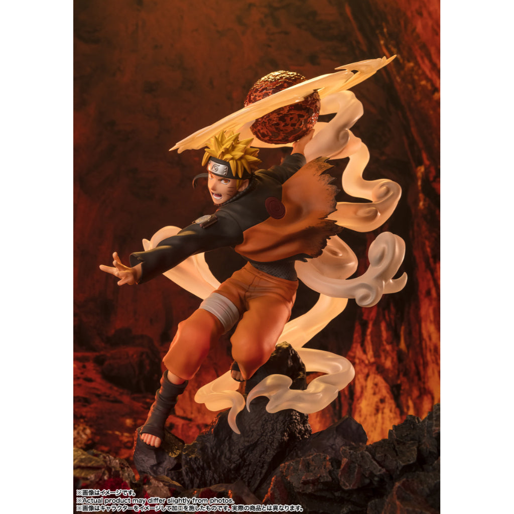 Bandai Figuarts ZERO Naruto Uzumaki Sage Art Lava Release Rasenshuriken Extra Battle Naruto Shippuden