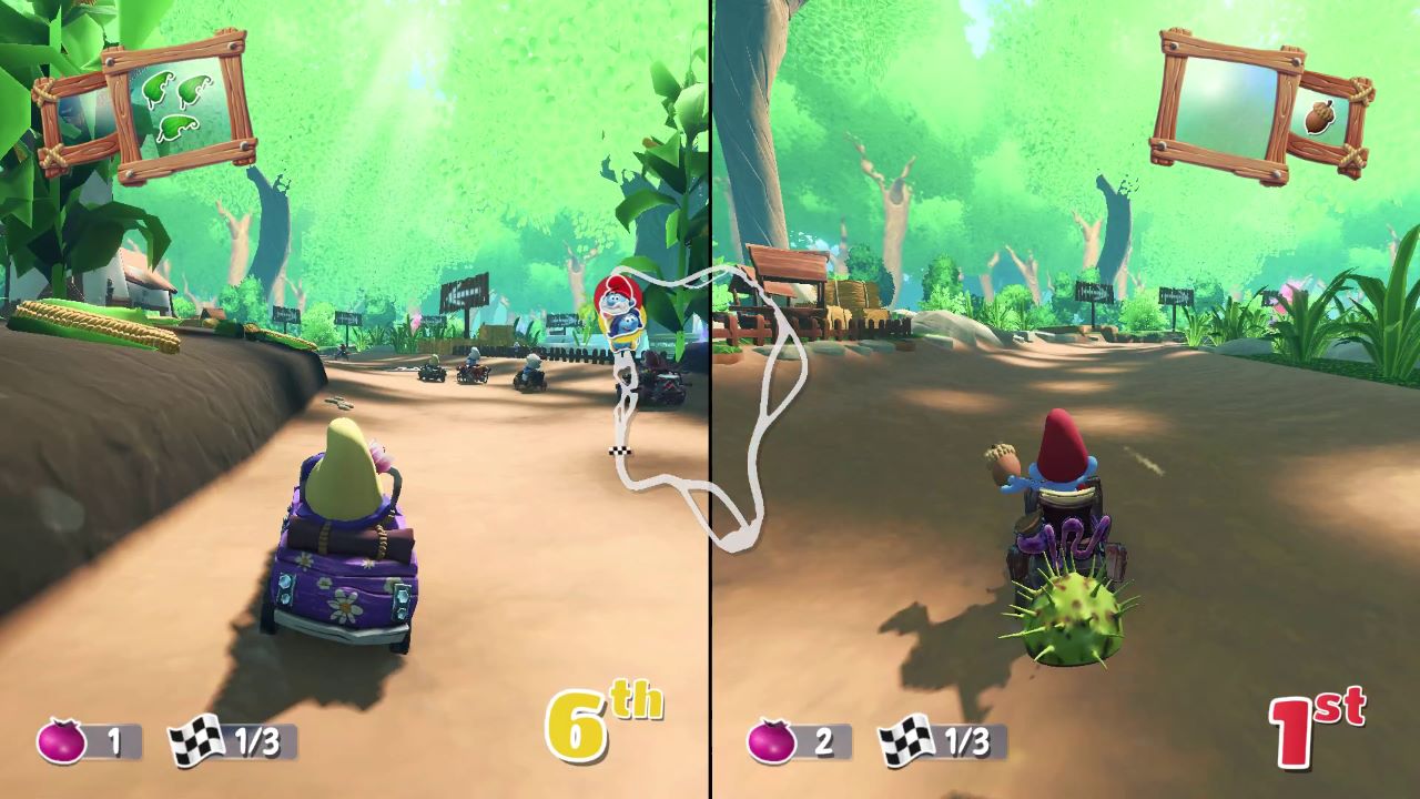 PS5 Smurfs Kart