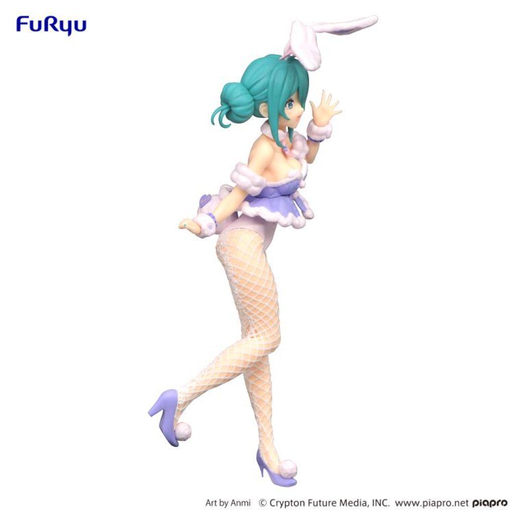 FuRyu Hatsune Miku BiCute Bunnies White Rabbit Lavender Color Ver