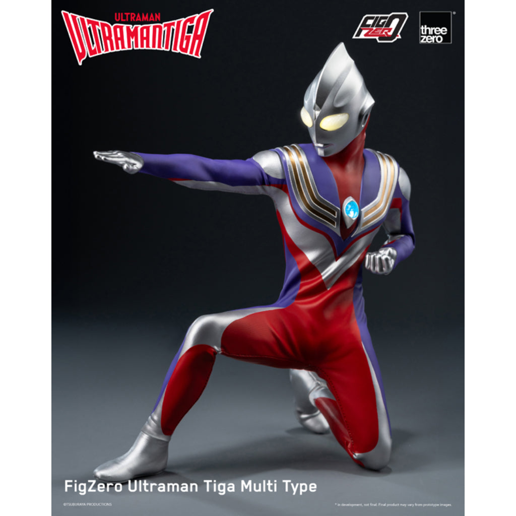 FigZero 1/6th Scale Collectible Figure - Ultraman Tiga - Ultraman Tiga Multi Type