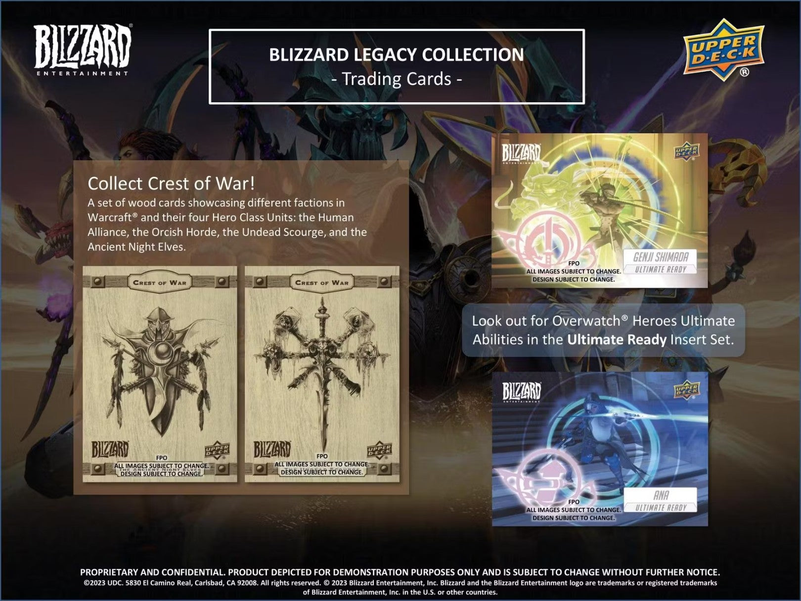 Upper Deck Blizzard Legacy Collection Hobby (UD98431) (20/Box)