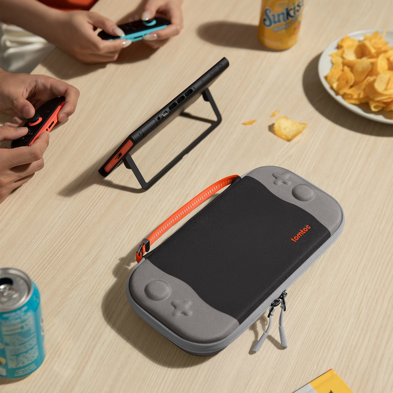 tomtoc FancyCase-G05 Nintendo Switch 2 Slim Case - Sesame