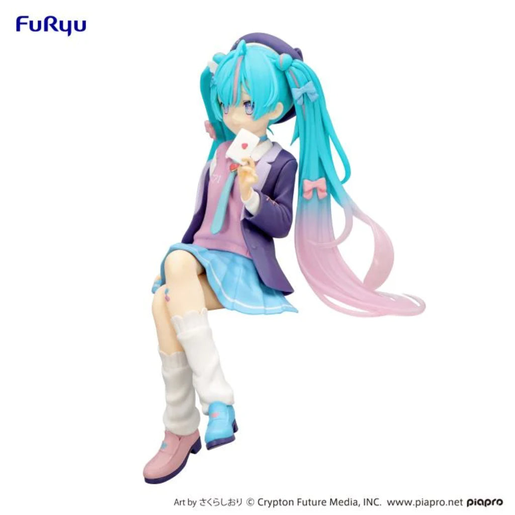 FuRyu Hatsune Miku Love Blazer Navy Ver Noodle Stopper Figure