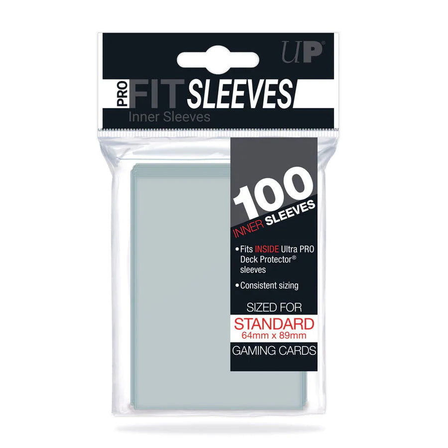 Ultra Pro PRO-Fit Standard Deck Inner Sleeves (100CT)