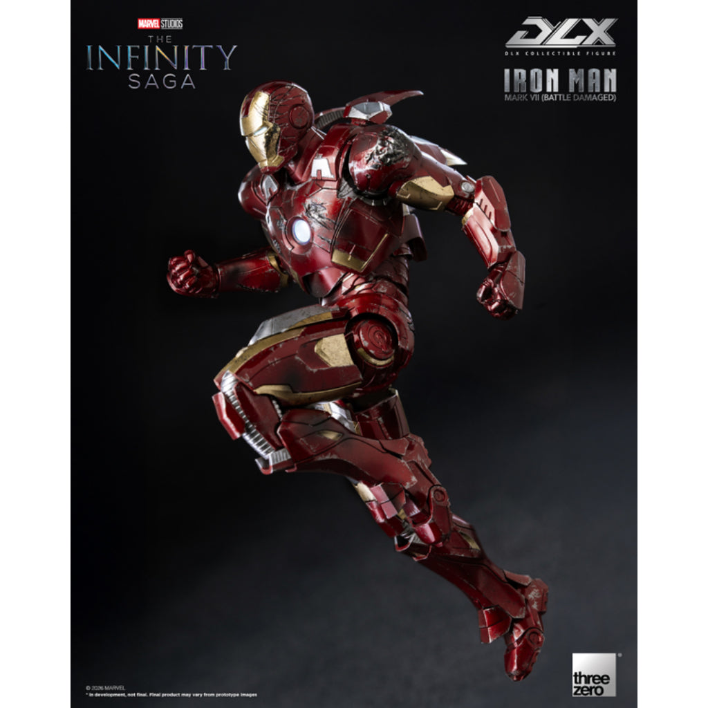 DLX Scale Marvel Studios: The Infinity Saga - Iron Man Mark VII (Battle Damaged)