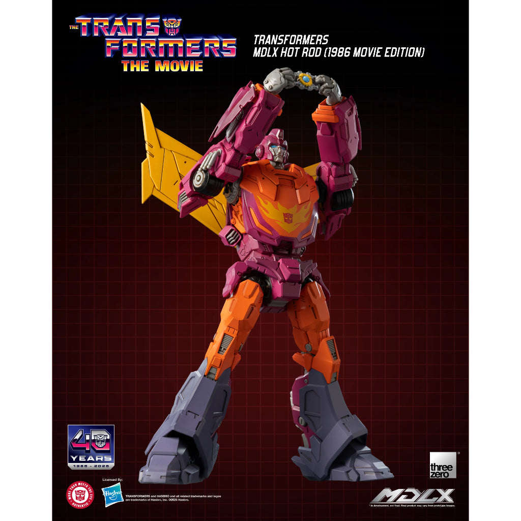 MDLX Scale Transformers - Hot Rod (1986 Movie Version) (Kelvin Sau Redesign)