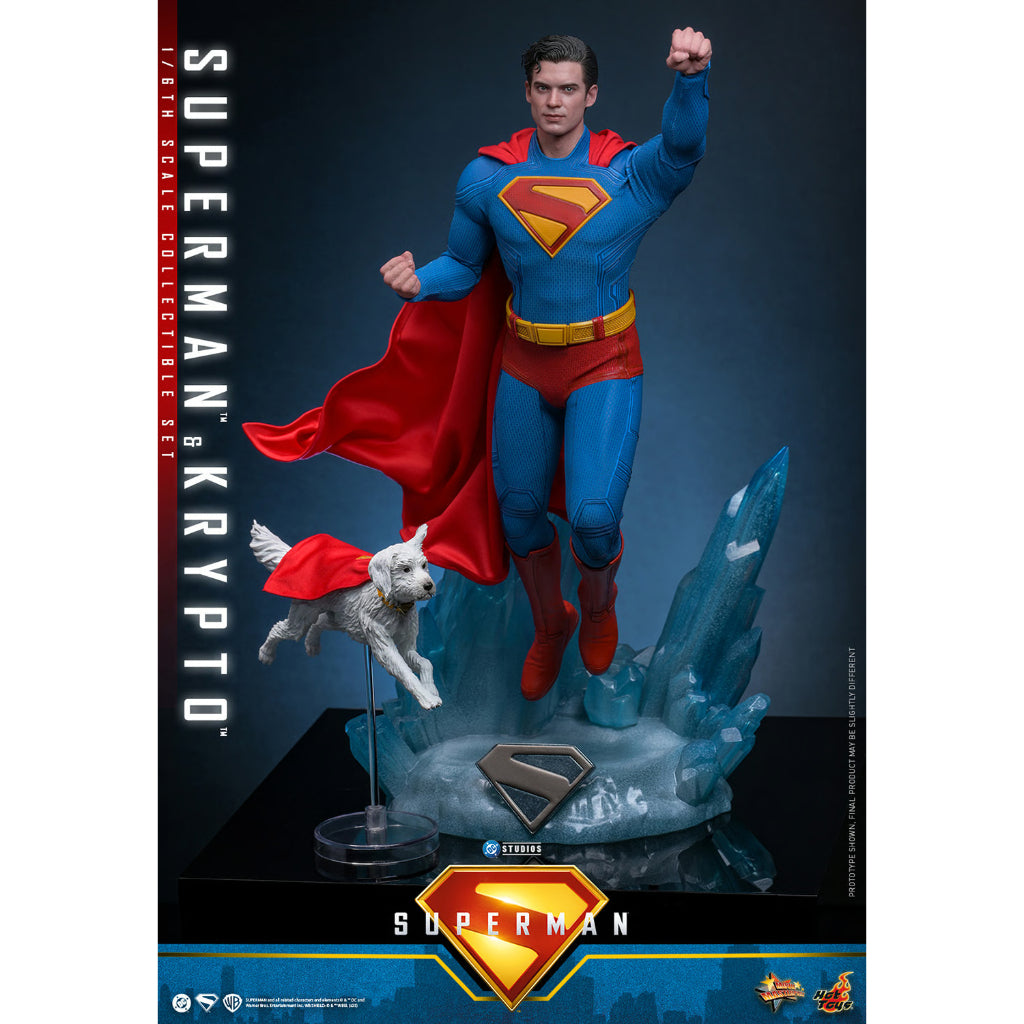 MMS812 - Superman - 1/6th Scale Superman & Krypto Collectible Set