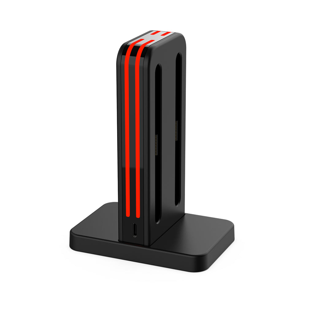 Dobe NS2 4 Slot Standing Charging Dock Black (TNS-3171 Black)
