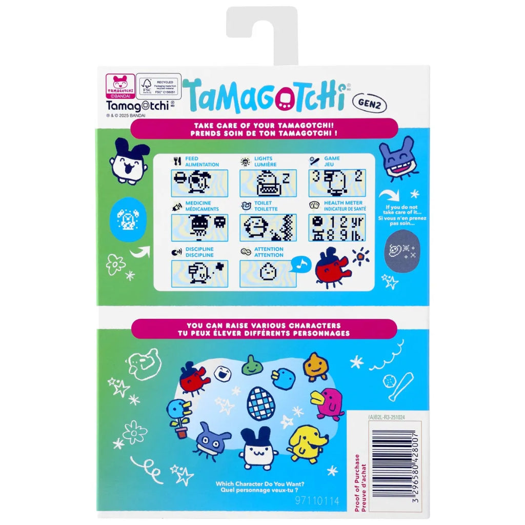 Bandai Original Tamagotchi Gen 2 - Pink Treasure Jewel